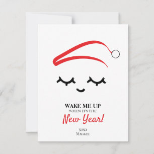 Weck mir Neujahrsausblicke lustige Weihnachten