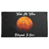 Weck mir, wenn Retrograde über dem Set Pillowcase Kissenbezug (Vorderseite-Rechts)