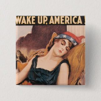 Weck nach Amerika Button