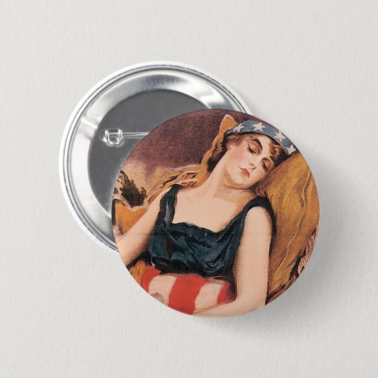 Weck nach Amerika Button (Vorne & Hinten)