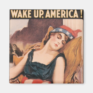 Weck nach Amerika Magnet