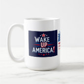 Weck nach Amerika (WUPA) Kaffeetasse (Links)