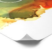 Weck nicht auf. Schlafen. Anti-Motivation Poster (Ecke)