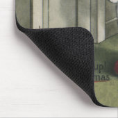 Weck seine niedliche Weihnachtsbilder Mousepad (Ecke)