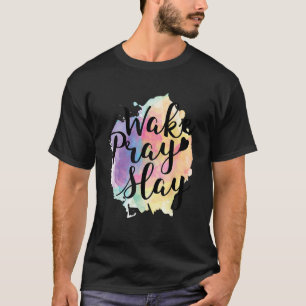 Weck Slay Niedlich Rainbow Religion T-Shirt