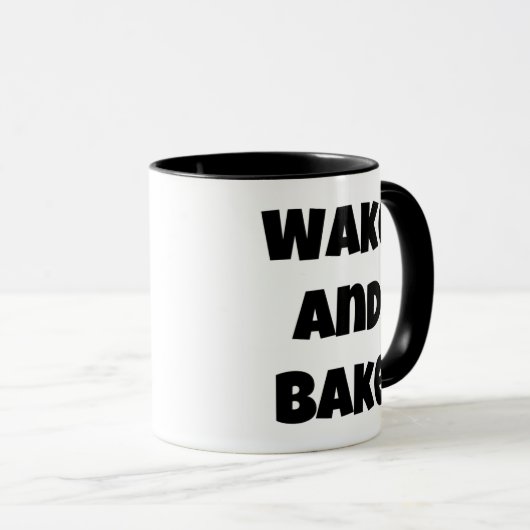 Weck und Bake Tasse (VorderseiteRechts)