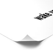 Weck und Make-up Fotodruck (Ecke)