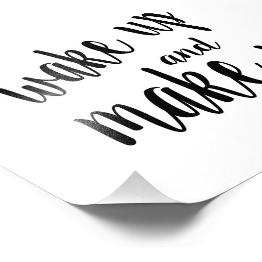 Weck und Make-up Fotodruck (Ecke)