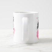 Weck und Make-up Jumbo-Tasse (Rückseite)