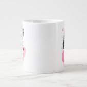Weck und Make-up Jumbo-Tasse (Vorderseite)