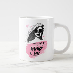 Weck und Make-up Jumbo-Tasse