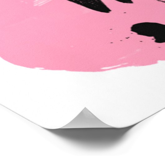 Weck und Make-up Poster (Ecke)