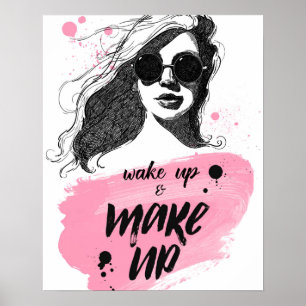 Weck und Make-up Poster