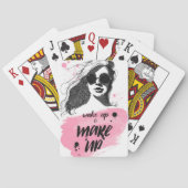 Weck und Make-up Spielkarten (Rückseite)