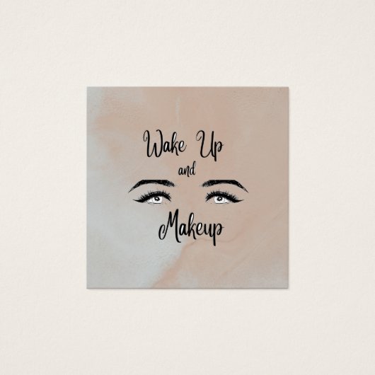 Weck und Makeup (Vorderseite)