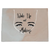 Weck und Makeup Große Geschenktüte (Vorderseite)