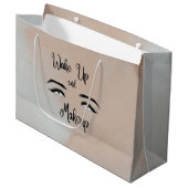 Weck und Makeup Große Geschenktüte (Vorderseite Schrägansicht)