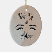 Weck und Makeup Keramik Ornament (Rechts)