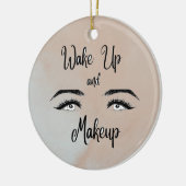 Weck und Makeup Keramik Ornament (Links)