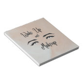 Weck und Makeup Notizblock (angewinkelt)