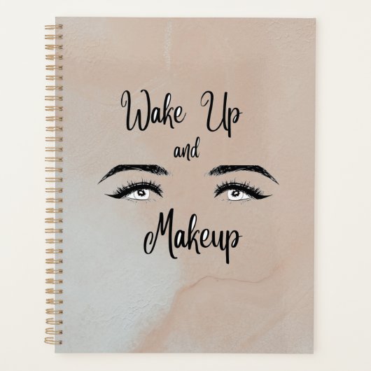 Weck und Makeup Planer (Vorderseite)