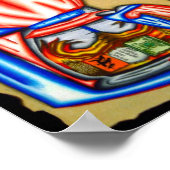 Weck und rieche die Korruption Poster (Ecke)