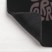 Weck und rieche die Korruption Word Art Mousepad (Ecke)