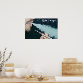 Weck- und Vape-Vaping-Rauchplakat Poster (Küche)
