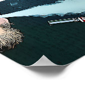 Weck- und Vape-Vaping-Rauchplakat Poster (Ecke)