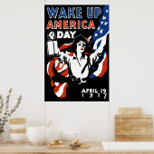 Weck Up America Day - WWI Poster (Küche)