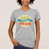 Weck Up & Be Phantastisch - Retro Typografy T-Shir T-Shirt (Vorderseite)