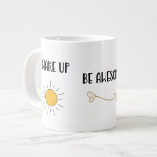 Weck Up Be Phantastisch wiederholen Happy Morning  Jumbo-Tasse
