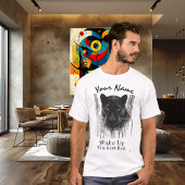 Weck Up - Das ist nicht real | Cyberpunk Panther A T-Shirt