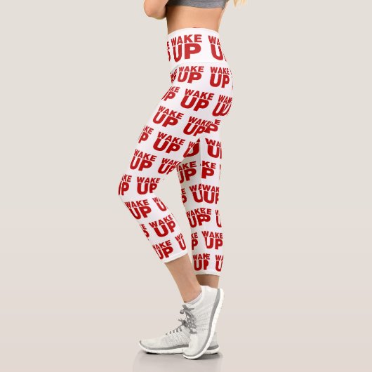 Weck-Up Red High Waisted Capris (Links)