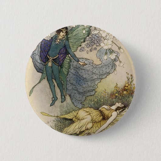 Weck, wenn etwas Vile in der Nähe ist Button (Vorderseite)