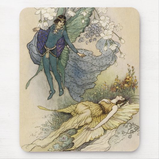 Weck, wenn etwas Vile in der Nähe ist Mousepad (Vorne)