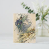 Weck, wenn etwas Vile in der Nähe ist Postkarte (Stehend Vorderseite)