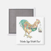 Weck WIth Tea Magnet (Vorderseite/Rückseite)