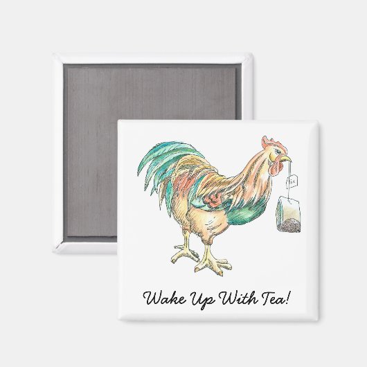 Weck WIth Tea Magnet (Vorderseite/Rückseite)