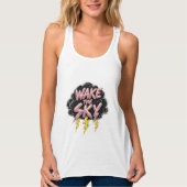 Wecke den Himmel Blitz Sturm Tank Top (Vorderseite)
