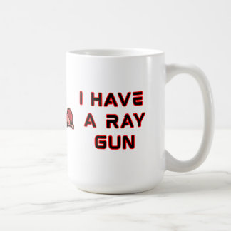 Wecke mich auf, ich habe eine Strahlenpistole Lust Kaffeetasse