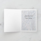 Wecken Sie mit Wundern Feiertagskarte (Innenseite)