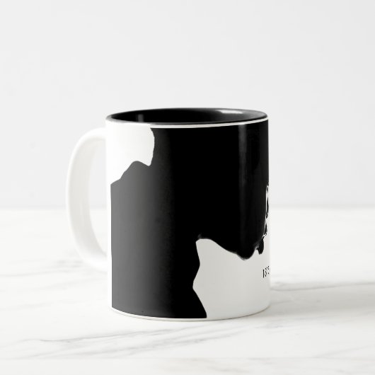 Wecken Sie Zweifarbige Tasse (Vorderseite Links)