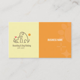 Weckend Hunde , Boarding für Haustiere Visitenkarte
