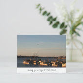  Weckend in Newport, Rhode Island Postkarte (Stehend Vorderseite)