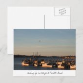  Weckend in Newport, Rhode Island Postkarte (Vorne/Hinten)