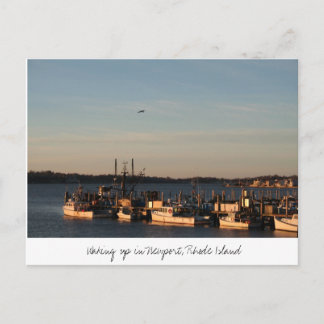  Weckend in Newport, Rhode Island Postkarte