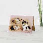 Weckend KITTENS Karte (Vorderseite)