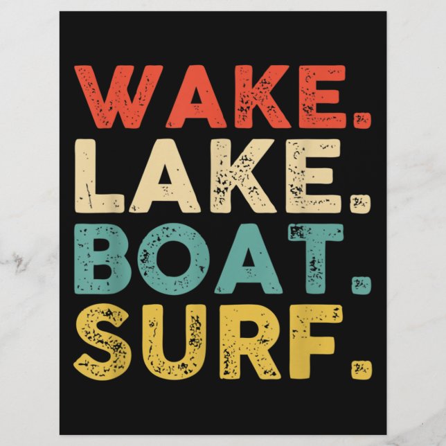 Weckend Surfen Weck Surf Weckend Surflop Weck Surf Briefbogen (Vorderseite)