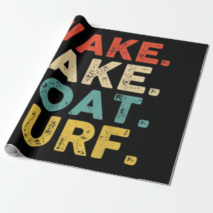 Weckend Surfen Weck Surf Weckend Surflop Weck Surf Geschenkpapier